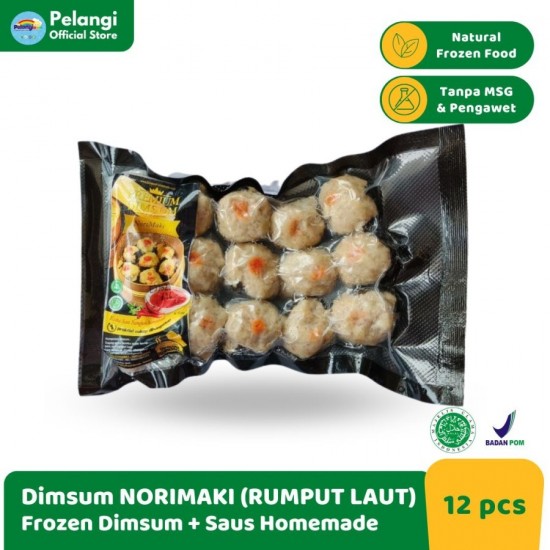 Pelangi Dimsum Plus Saos No MSG / No Pengawet / HALAL / BPOM - RUMPUT LAUT