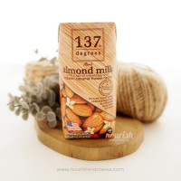 137 Degrees Real Almond Milk With Organic Coconut Nectar 180 ml