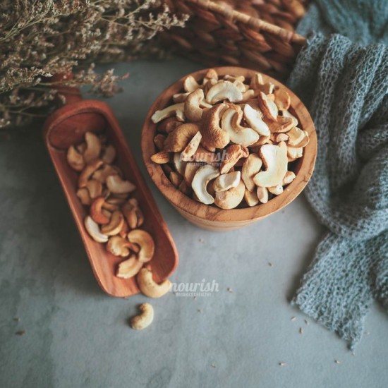 Roasted Cashew Pieces (Kacang Mede Belah 2 Panggang) 1kg