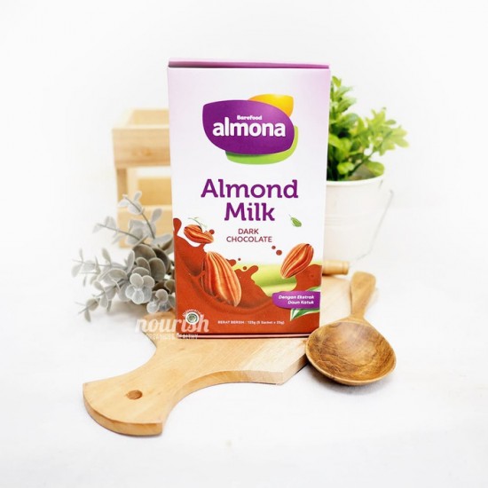ALMONA Almond Milk Powder ASI BOOSTER with Daun Katuk, Dark Chocolate