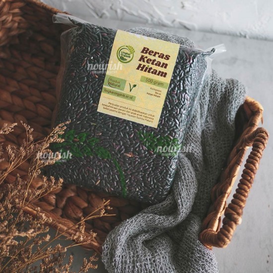 Lingkar Organik, Beras Ketan Hitam Organik 500gr