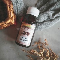 HAPPY GREEN Castor Oil - Minyak Jarak 80 ml 100% Murni Carrier Oil
