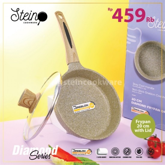 Stein Cookware Diamond Frypan 20 cm