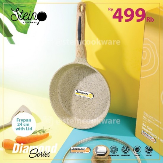 Stein Cookware Diamond Frypan 24 cm