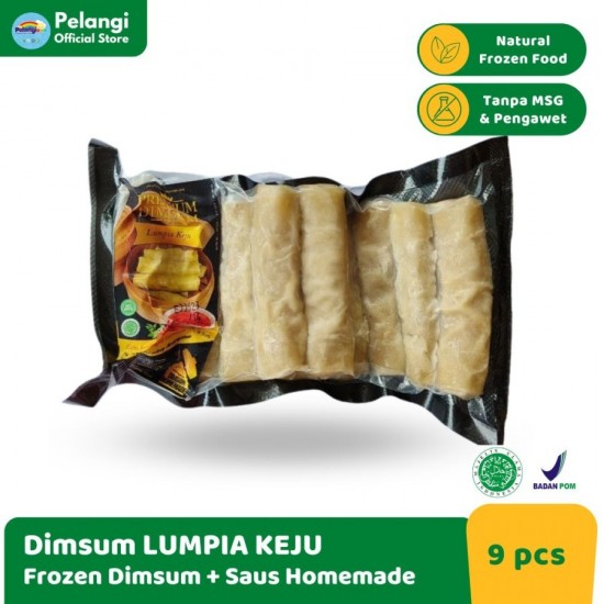 Pelangi Dimsum Plus Saos No MSG / No Pengawet / HALAL / BPOM - LUMPIA KEJU