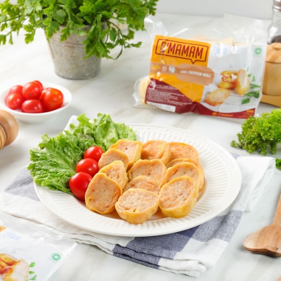 Egg Chicken Roll NO MSG, HALAL, BPOM 250gr