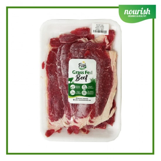Grass Fed Beef PS STRIPLOIN SLICE PREMIUM (Daging Grassfed Halal)250gr