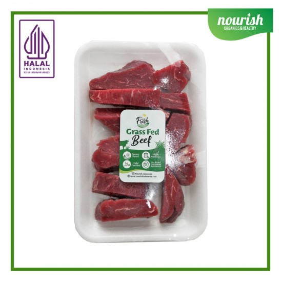 Grass Fed Tenderloin Strips 250 Gram Untuk Stirfry / Tumis
