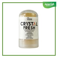 CRYSTAL FRESH Natural Body Deodorant Stick UNSCENTED - TURMERIC 60g