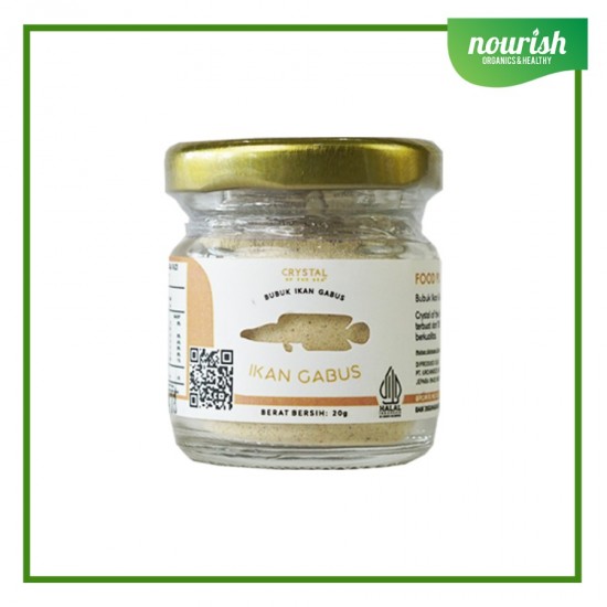 Crystal Of The Sea, Anchovy Powder/ Bubuk Ikan Teri MPASI 20g - IKAN GABUS