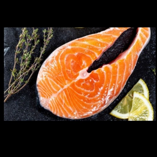 Frozen Premium Salmon Steak 200GR NORWAY