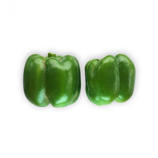 Paprika Hijau Organik Satuan (1pc)