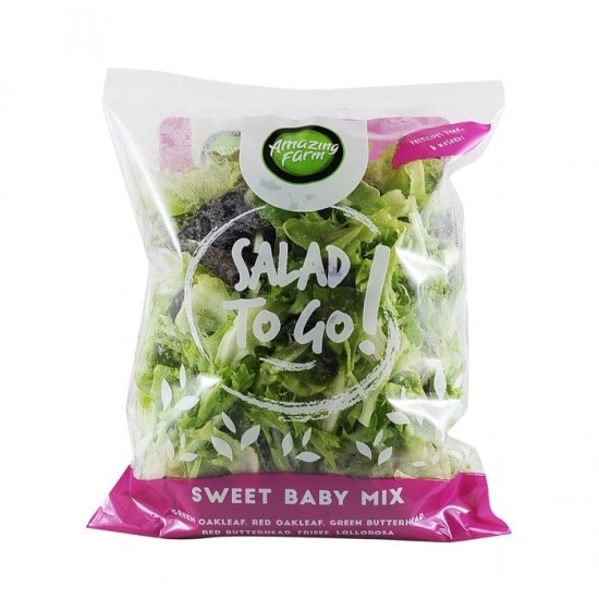 Amazing Farm, Salad To Go Sweet Baby Mix 150gr