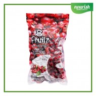 8 Fruitz IQF Cranbery IQF / Cranberry Beku 500 gr