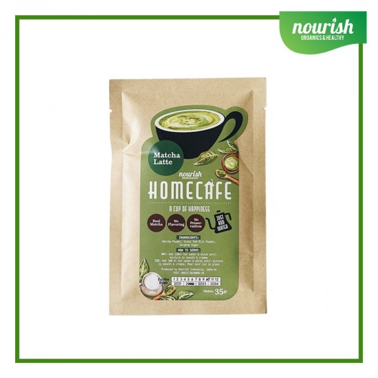 Homecafe Matcha Latte, Minuman Siap Seduh 35gr