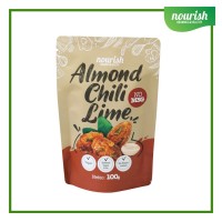 Almond Chili Lime - Almond Rasa Pedas Segar Daun Jeruk 100gr
