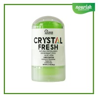 CRYSTAL FRESH Natural Body Deodorant Stick UNSCENTED - ALOE VERA 60g