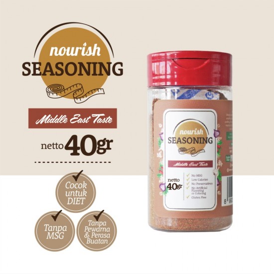 Nourish Seasoning, Bumbu Marinasi Kering / Diet Defisit Kalori - MiddleEastTaste Nourish Seasoning, Bumbu Marinasi Kering / Diet Defisit Kalori - MiddleEastTaste