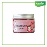 STRAWBERRY JAM VEGAN (SELAI STRAWBERRY) TANPA GULA PASIR 90gr