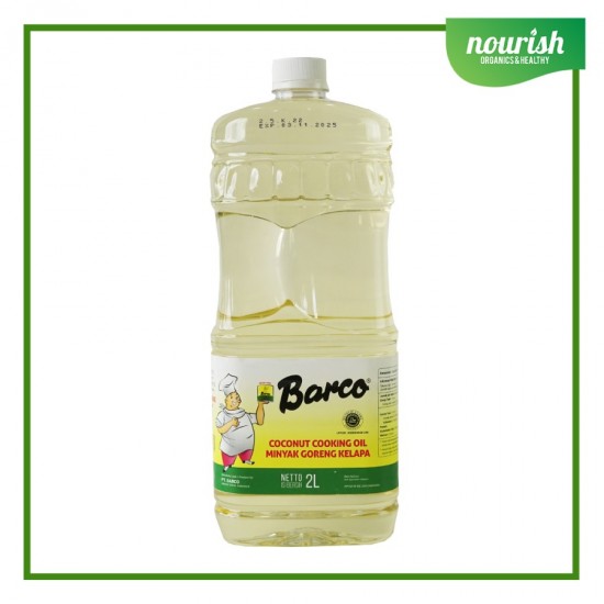 BARCO Minyak Goreng Kelapa / Coconut Cooking Oil - 2L BOTOL