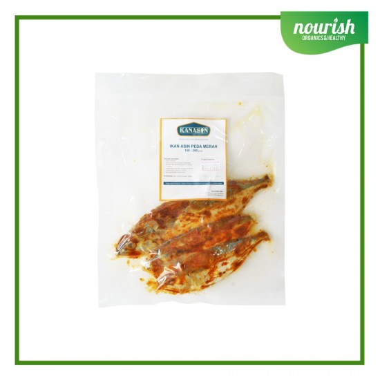 KANASIN Ikan Asin Peda MERAH / TANPA PENGAWET 150-200 gram