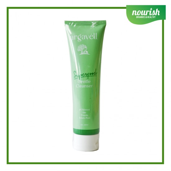 Argavell Superfood Gentle Cleanser/ Facial Wash/ Sabun Muka 100 Ml
