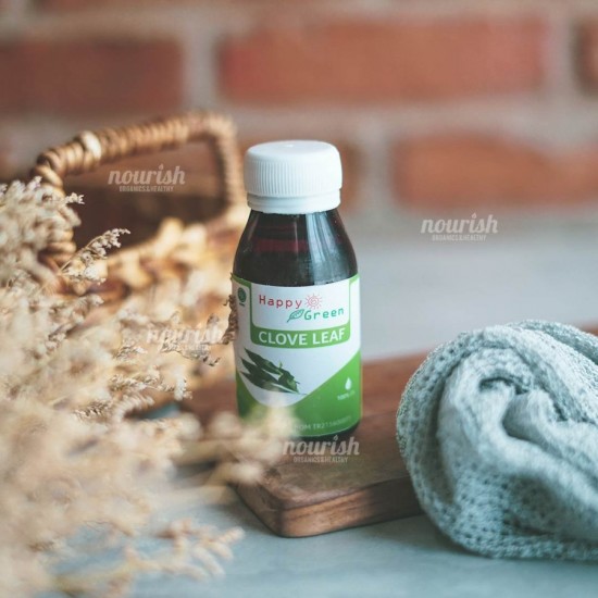 Happy Green Clove Leaf Essential Oil (80 ml) - Minyak Daun Cengkeh