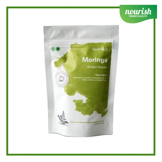 Herbilogy, Moringa Extract Powder 100gr