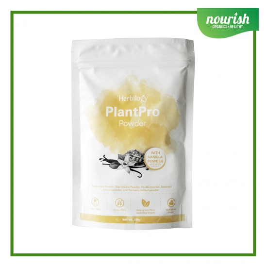 Herbilogy PlantPro Powder–Vanilla 280g (Plant Protein)