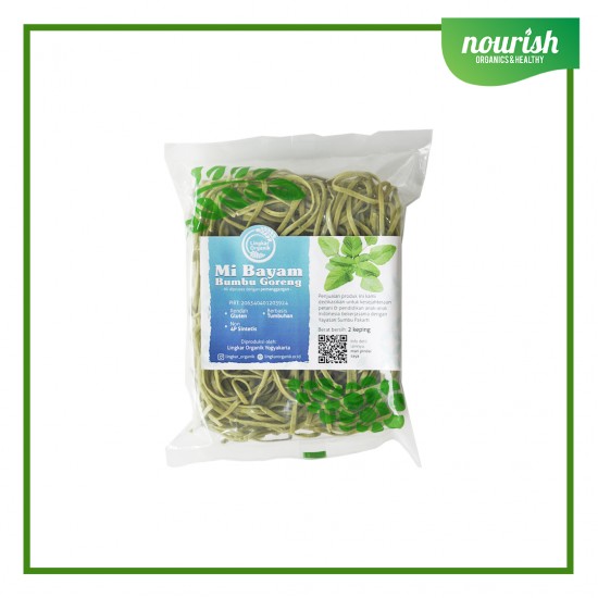Mie Goreng Sehat, Daun Bayam 100gr (dengan Bumbu NO MSG)