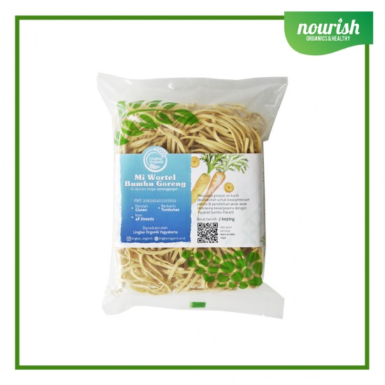 Mie Goreng Sehat, Wortel 100gr (dengan Bumbu NO MSG)