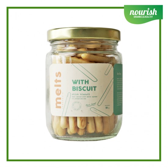 Melts With Biscuit in Jar ( BISKUIT STIK ) 50 gram