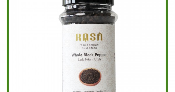 Pure Rasa RASA - Whole Black Pepper / Lada Hitam Utuh