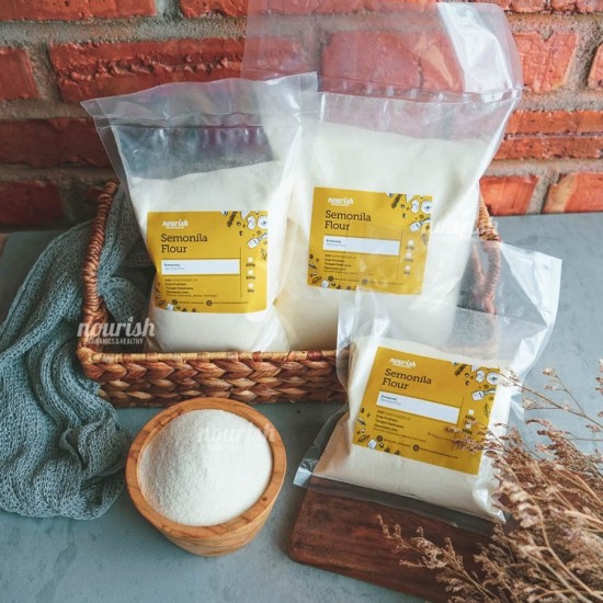 Semolina Flour / Tepung Semolina 1kg
