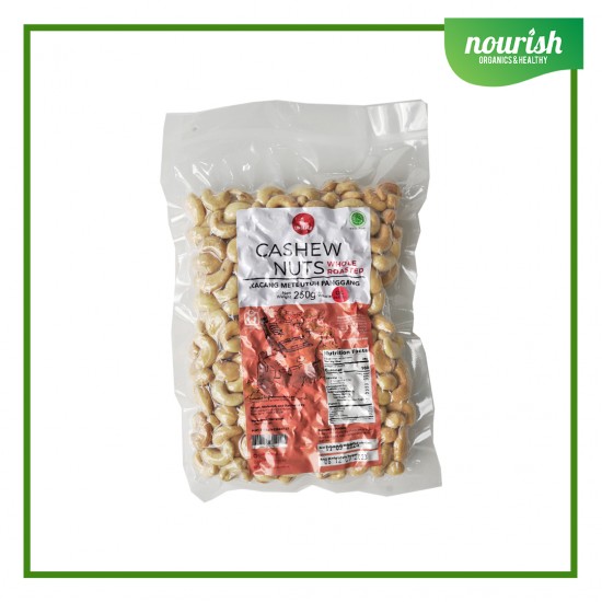 Timurasa, Roasted Cashew Nuts (Kacang Mete Utuh Panggang) 250gr