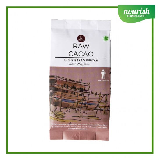 Timurasa, Organic Raw Cacao Powder 125gr