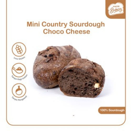 Country Choco Cheese - 100% Sourdough Country Bread Long Fermentation 300gr