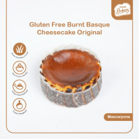 Gluten Free Burnt Basque Cheesecake - Real Cream Cheese, Grass-Fed Dairy Cream - Original (Cheese)