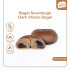 Bagel Dark Chocolate - 100% Sourdough Bagel Dark Chocolate Long Fermentation 100gr