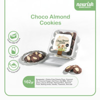 Choco Almond Cookies - High Fiber Cookies with Flaxseed (Limited Edition) 162 gr