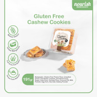 Gluten-Free Cashew Cookies - Kue Kacang Mede Bebas Gluten (Limited Edition) 191 gr