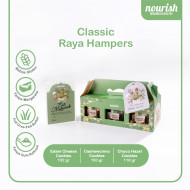 Classic Raya Hampers Idul Fitri / Hampers Lebaran Nourish Indonesia (Gluten-Free)