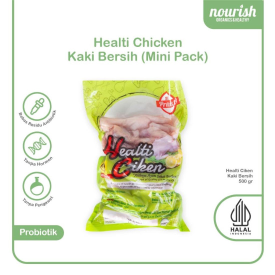 Healti Ciken MINIPACK CEKER AYAM Probiotik Halal 500 Gram