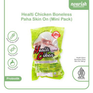 Healti Ciken MINIPACK BONELESS PAHA AYAM SKIN ON Probiotik Halal 500Gram