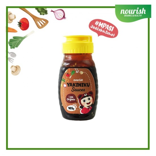 Nourish Saus Bumbu MPASI No MSG / Kecap MPASI No MSG / Saus Organik - YAKINIKU SAUCE