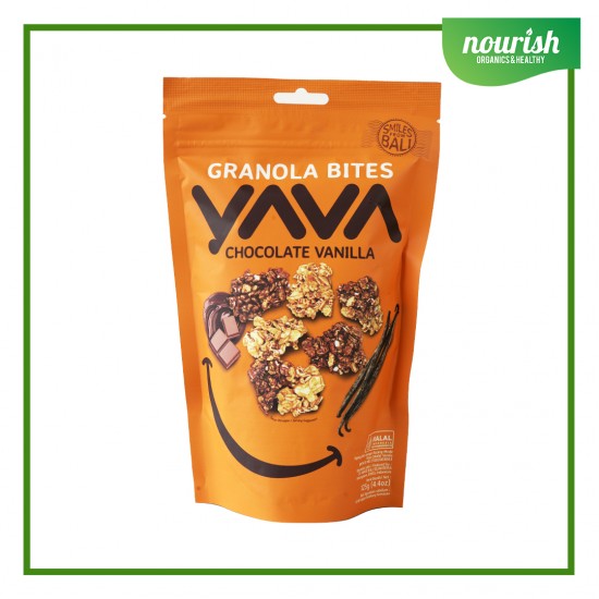YAVA , Granola Bites Chocolate Vanilla (125 gr)