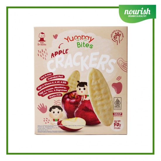 Yummy Bites Apple Flavour (50 gr) 24 pc