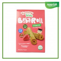 Yummy Bites - Bebe Roll Strawberry 40g
