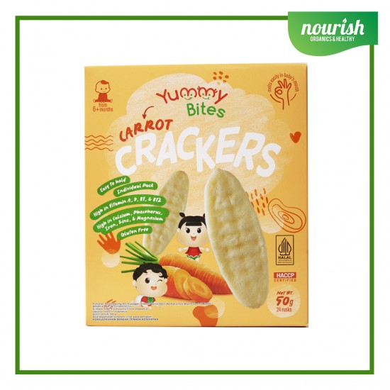 Yummy Bites Carrot Flavour (50 g) 24pc