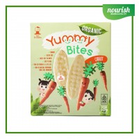 Yummy Bites Organic Carrot Flavor 50 gr (24 pc)